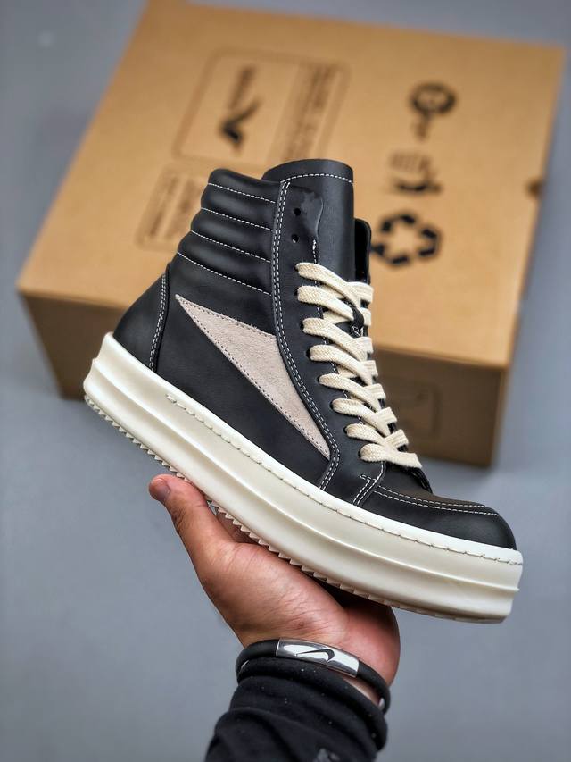 G-edition, produced in Dongguan, Ro Rick Owens main line. Name: Black and white