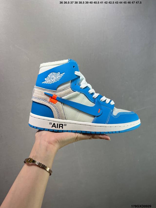 #Company-grade Air Jordan 1 Retro High Og Chicago Ten 1.0 Ow classic high-top re