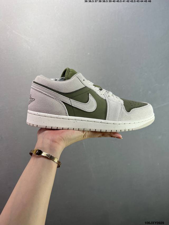 Company-level Air Jordan Aj1 Low Hv4089-006, brand new assembly line production,