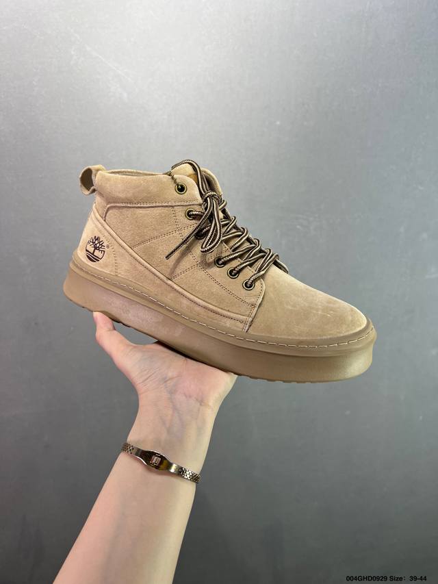 Company-level Timberland outdoor mid-cut casual yellow boots seriesGuangdong fa