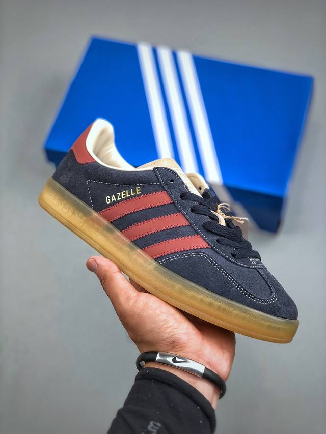 Adidas Originals Gazelle Indoor Trefoil Casual Non-Slip Durable Low-Top Sneakers