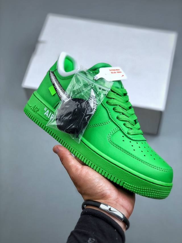 Nike Air Force 1 "Green" Original last and cardboard create a pure low-top Air