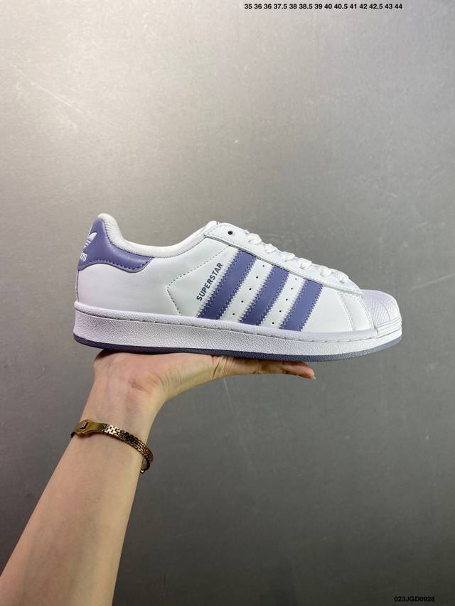 Adidas Originals Superstar retro trend non-slip wear-resistant low-top men's and