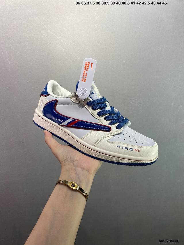 Company-level Nike Air Jordan 1 Low custom color joint Custom Aj joint-high-end