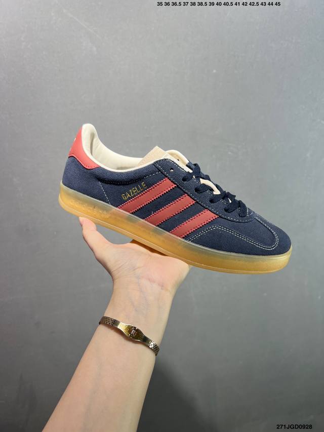 Ad Gazelle Indoor Trainers low-top, retro, versatile, casual, and athletic sneak