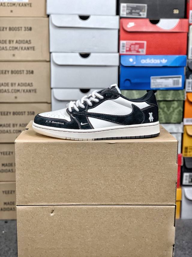 Welfare Special Price #Company-level customized Air Jordan 1 Low custom color ma