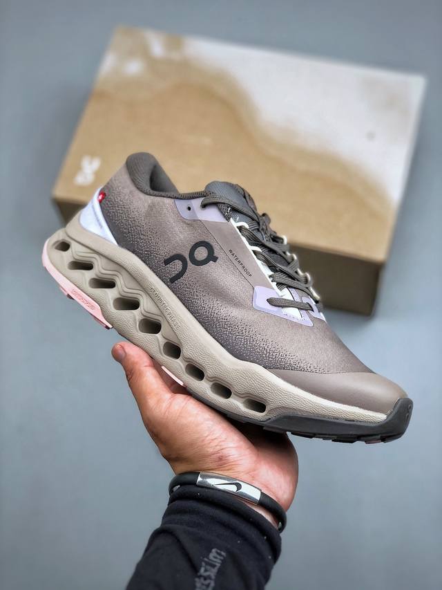 Cloudsurfer Trail 2 Wp, a new all-around fitness training shoe, features cushio