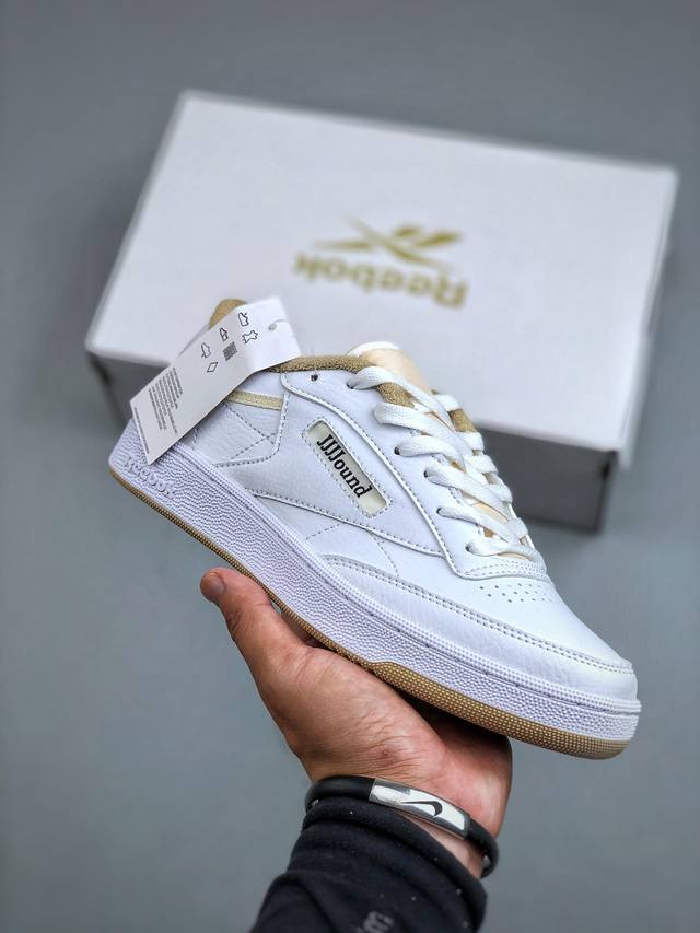 Jjjjound x Reebok Club C lightweight and durable low-top sneakers Sizes: 36-46 H