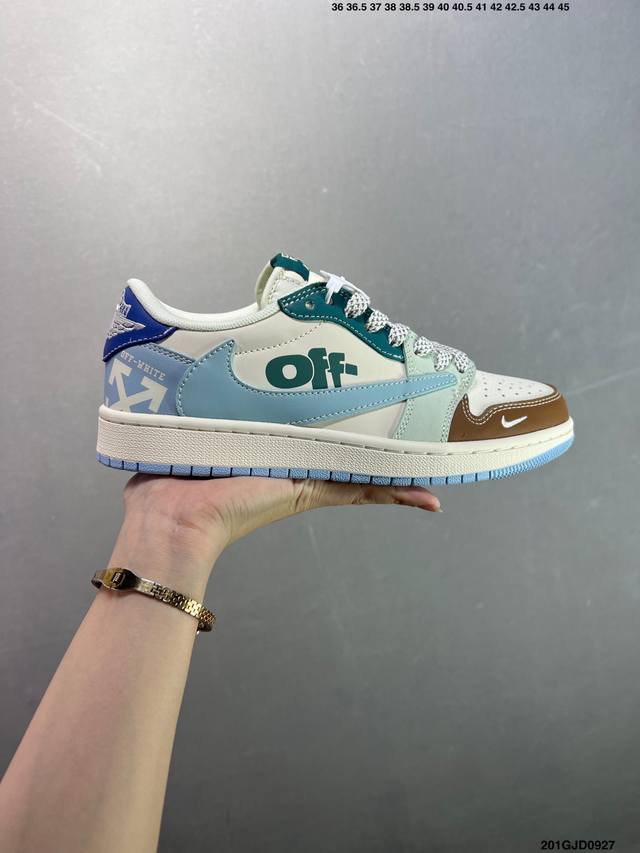 Company-level Nike Air Jordan 1 Low custom color joint Custom Aj joint-high-end