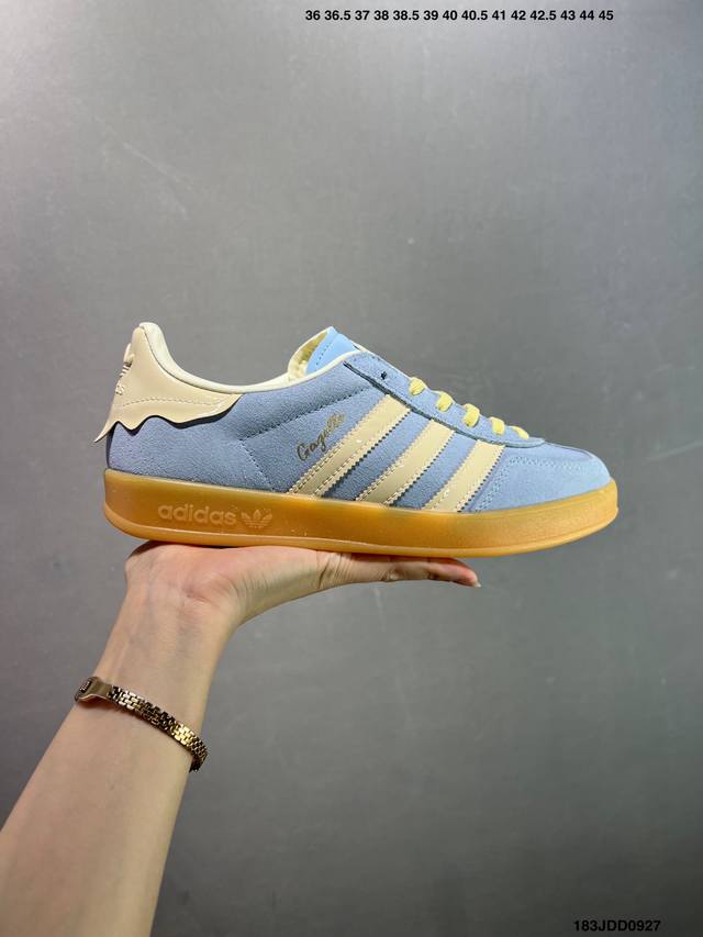 Adidas Samba Valentne thick-soled casual sneakers real shot for the first timeTh