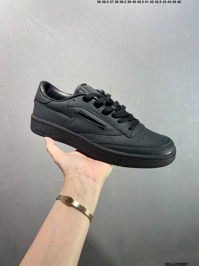 Corporate-level Reebok Club C series Jjjjound White Qlive sports comfortable sh