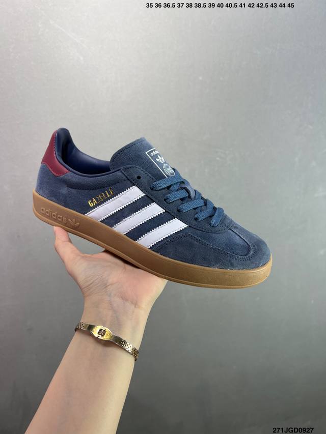 Ad Gazelle Indoor Trainers low-top, retro, versatile, casual, and athletic sneak