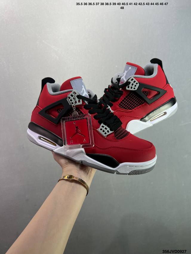 Company-level Aj4 Air Jordan 4 Retro "Infrared" Aj4 Qiao 4 men's cultural baske