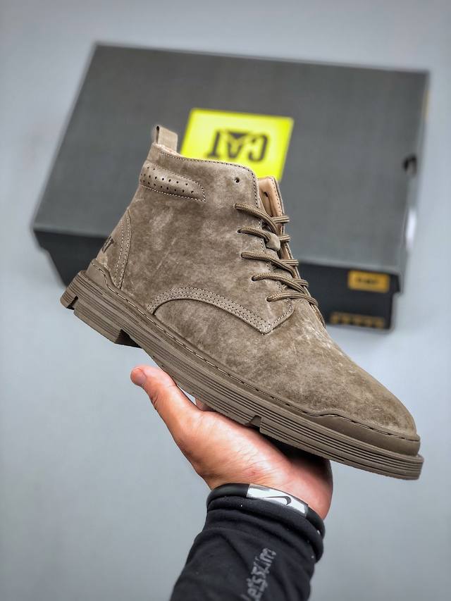 2025 Autumn/Winter Cat Tramp Hike Low outdoor casual lace-up men's shoes. Manufa