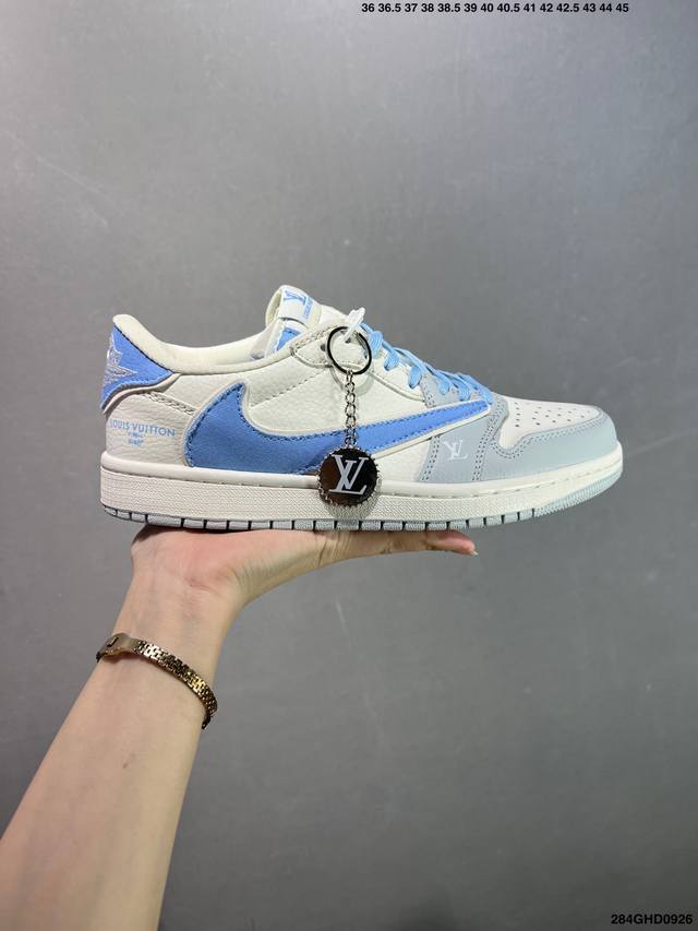 Company-level Nike Air Jordan 1 Low custom color Custom Aj joint-high-end custom