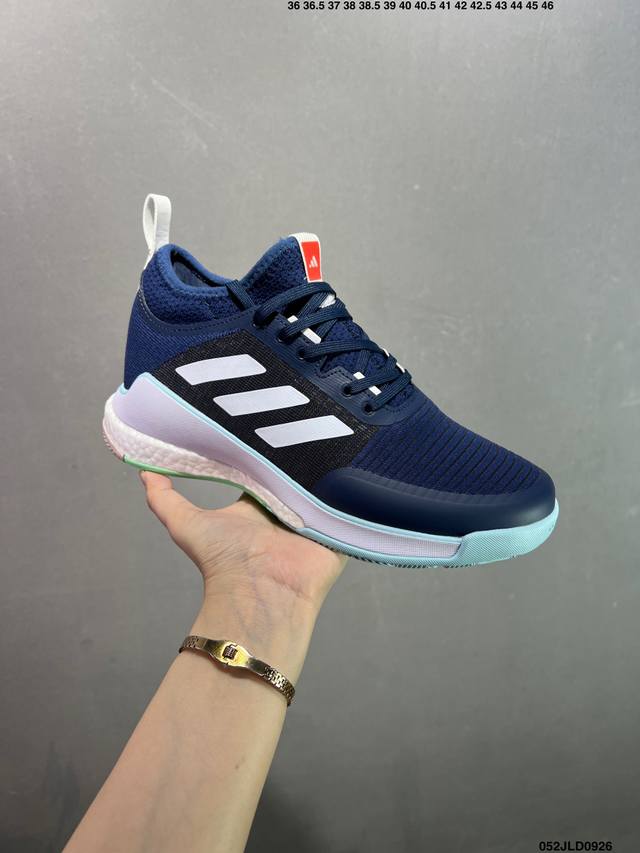 Corporate-level Adidas Crazyflight Mid shock-absorbing and non-slip mid-high to