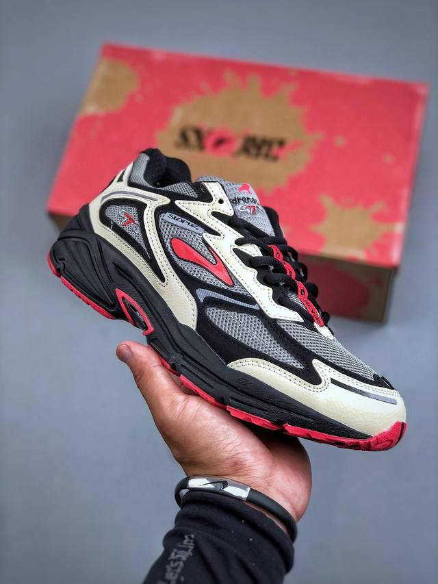 Brooks Staple X Adrenaline GTS 4 Running Shoes Men's Cushioned Marathon Nitrogen