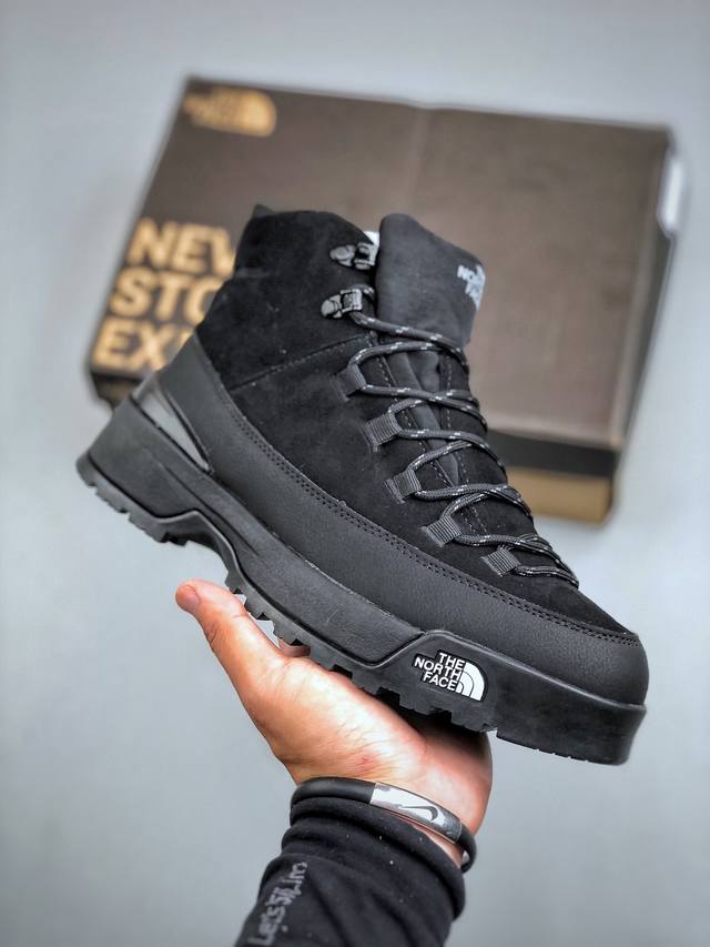 The North Face high-top autumn and winter outdoor fully waterproof and wear-resi