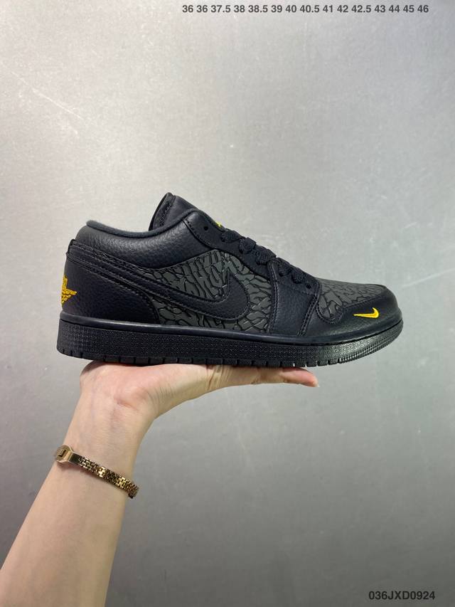 Company-level Nike Air Jordan 1 Low Aj1 Joe 1 low-top casual sneakers synchroni