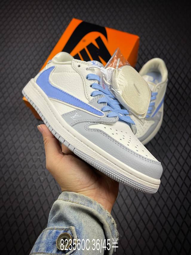C Company-level Nike Air Jordan 1 Low custom color Custom Aj joint-high-end cust
