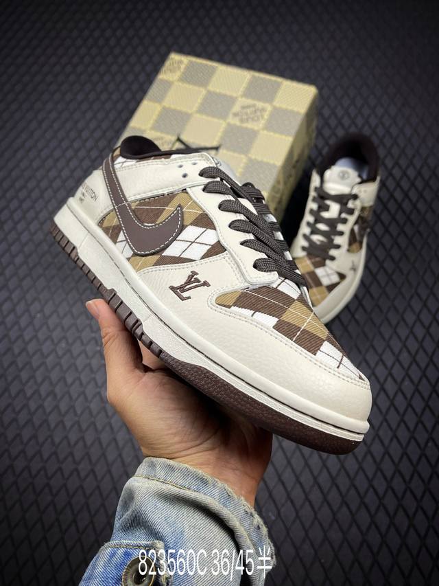 C Corporate-level Nk Dunk Low Retro "Diy high-end customization" Low-top casual