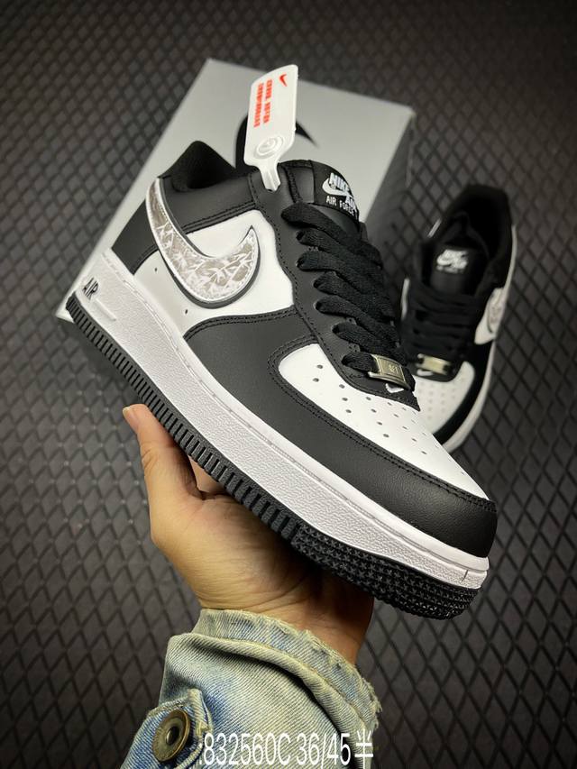 C Company-level Nike Air Force1 07 Low Customized Air Force #Original last and o