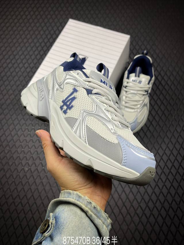 B Ny Mlb Bigball Chunky Curve New York Yankees thick-soled casual running shoes