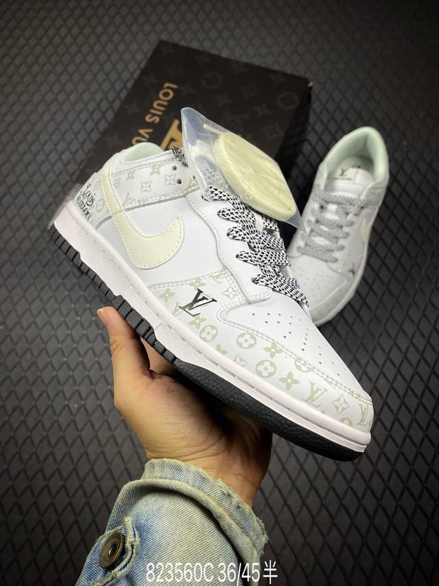 C Corporate-level Nike Dunk Low Retro 'Diy high-end customization' Nike low-top