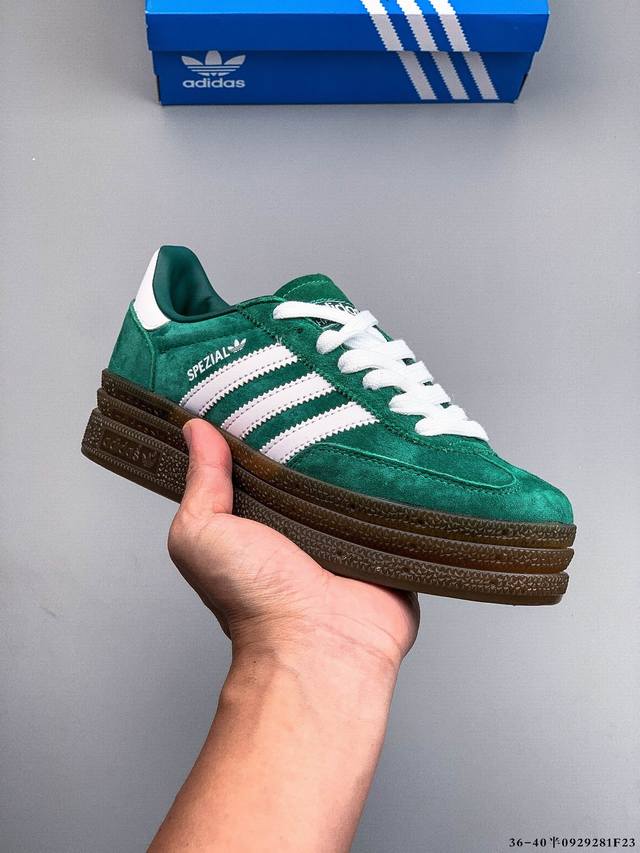 Adidas Handball Spezial Thick-soled All-match Fashion Casual Sneakers 0929281F2