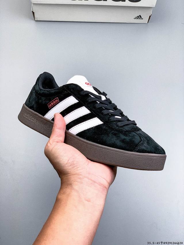 Adidas Vl Court Classic comfortable, lightweight, non-slip and wear-resistant lo