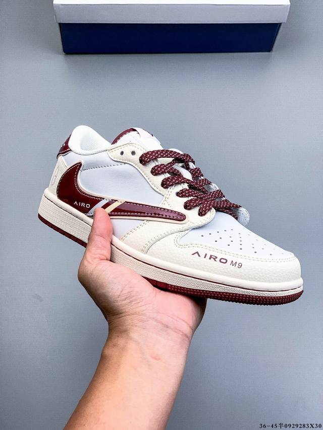 Nike Air Jordan 1 Low Aj1 Qiao 1 low-top trendy leisure sports sneakers. Aj1 low