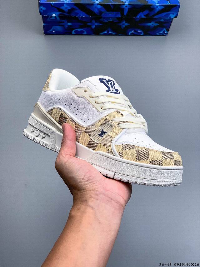 Louis Vuitton LV Louis Vuitton sneakers are a favorite among celebrities, with t