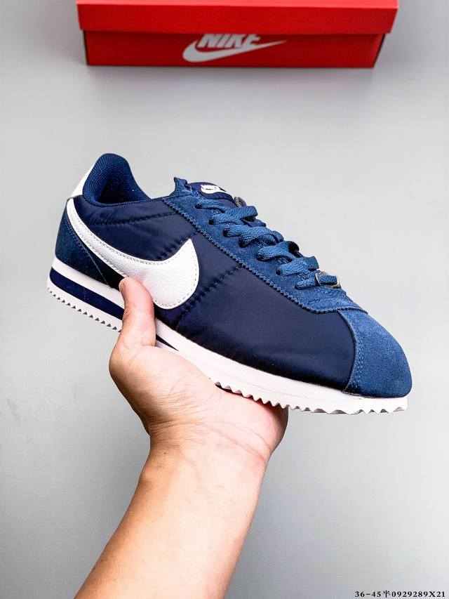 Nike Classic Cortez Nylon Forrest Gump Classic Casual Sports Shoes 0929289X21