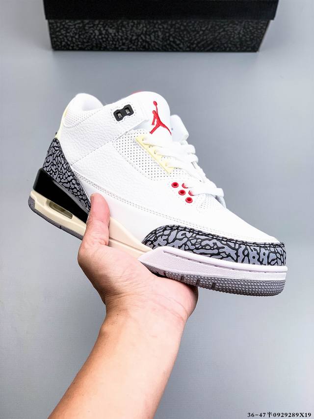 Jordan Air Jordan 3 Retro Tinker Nrg Aj3 Joe 3 low-top retro casual sports cultu