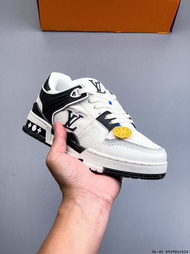 Louis Vuitton LV Louis Vuitton sneakers are a favorite among celebrities, with t
