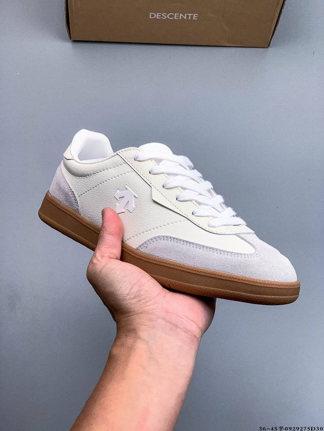 Company level! Descente Chron Court Sb Retro Lightweight Wear-resistant Low-top