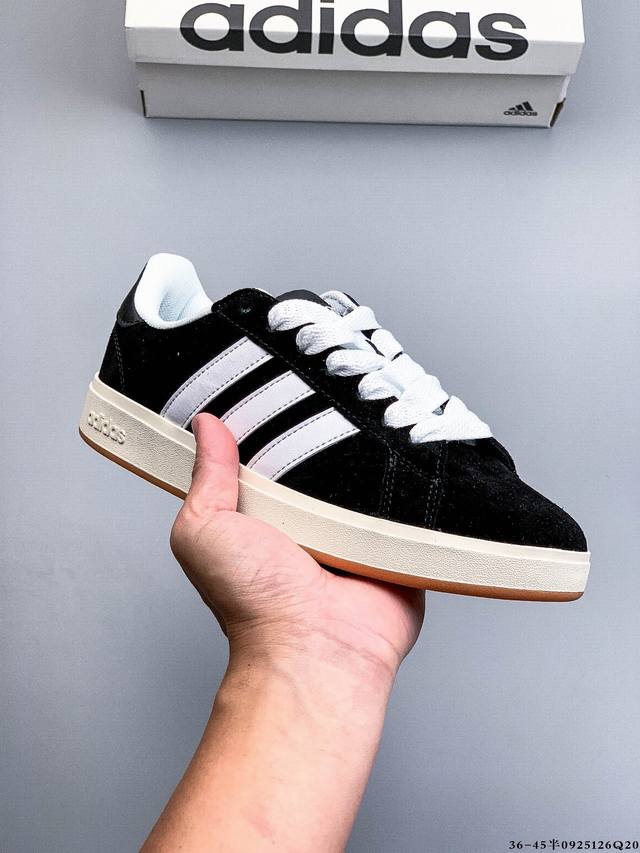 True half size! Adidas Grand Courtbeat Base 00S new versatile casual sneakers 0