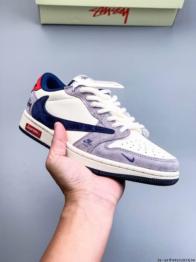 Nike Air Jordan 1 Low Aj1 Qiao 1 low-top trendy leisure sports sneakers. Aj1 low