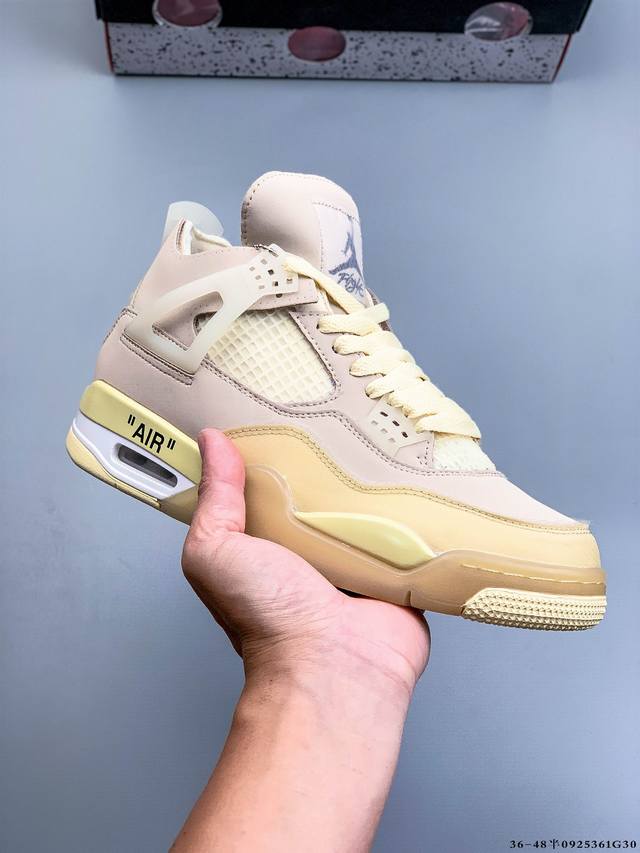 Corporate-level top-tier! The Air Jordan 4 Aj4 mid-top retro, casual, and athle
