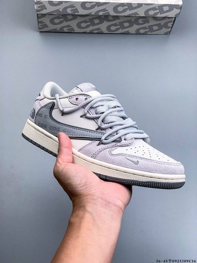 Special Offer! Nike Air Jordan 1 Low Aj1 Joe 1 low-top trendy leisure sneakers.