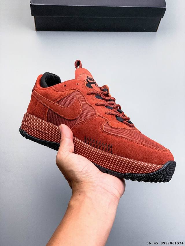 Nike Air Force 1 Wild low-top casual sneakers, original last and cardboard, perf