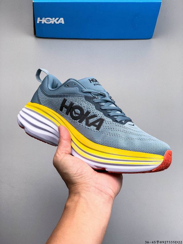 Hoka One One M Bondi 8 Low-Top Running ShoeThe Bondi takes a bold step forward t