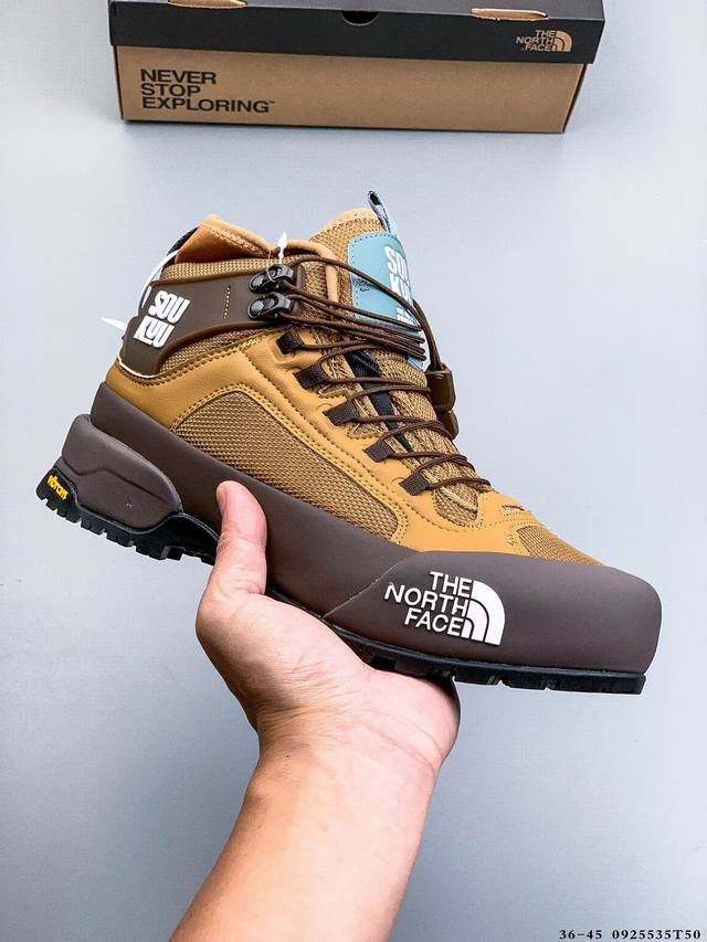 Company-level! The North Face Glenclyffe Outdoor Non-Slip High-Top Hiking Shoes
