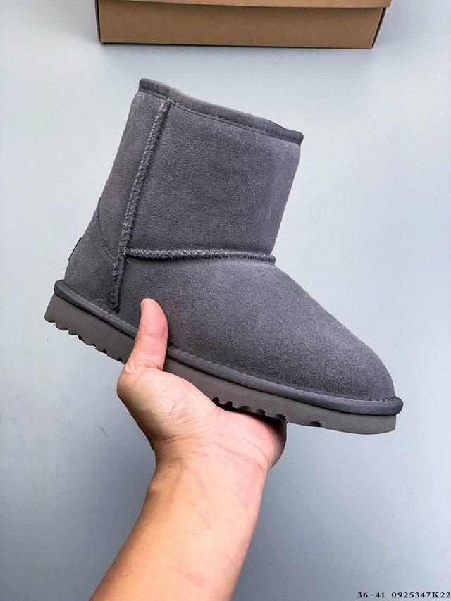 Company-level! Ugg's new autumn/winter women's classic mini thick-soled ankle bo