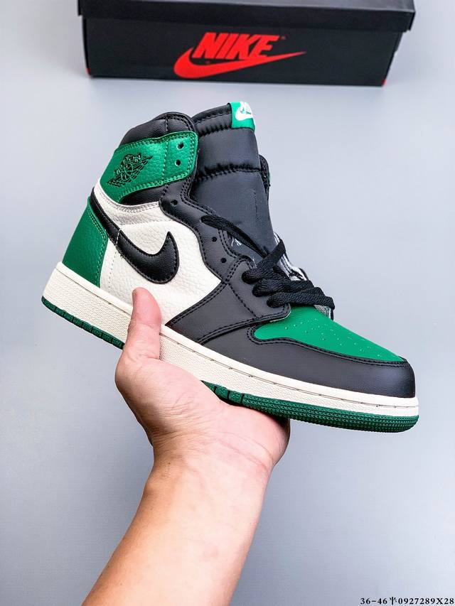 Top layer genuine label! Nike Air Jordan 1 Aj1 Jordan generation high top retro