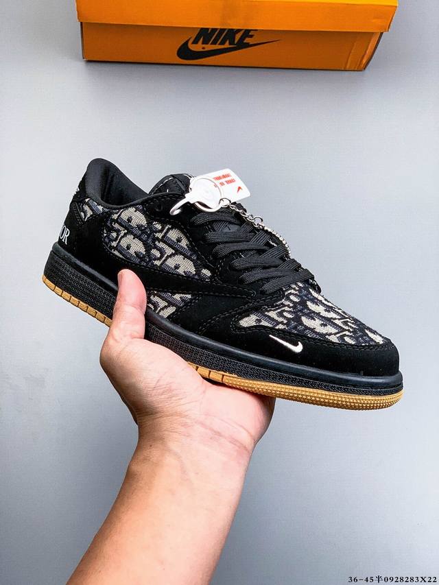 Company Level! Nike Air Jordan Low 1 Joe 1 low-top classic casual sneakers 0928