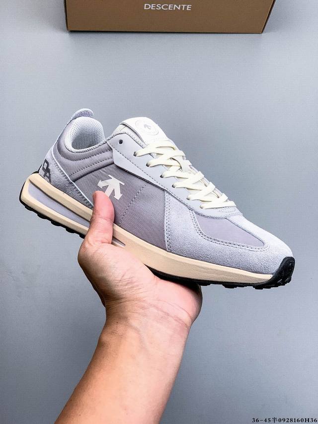 Company Level! Descente Chron Trainer New Sports Casual Shoes 0928160H36