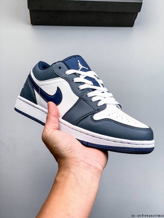 Nike Air Jordan Low 1 Joe 1 low-top classic casual sneakers 0928157B14