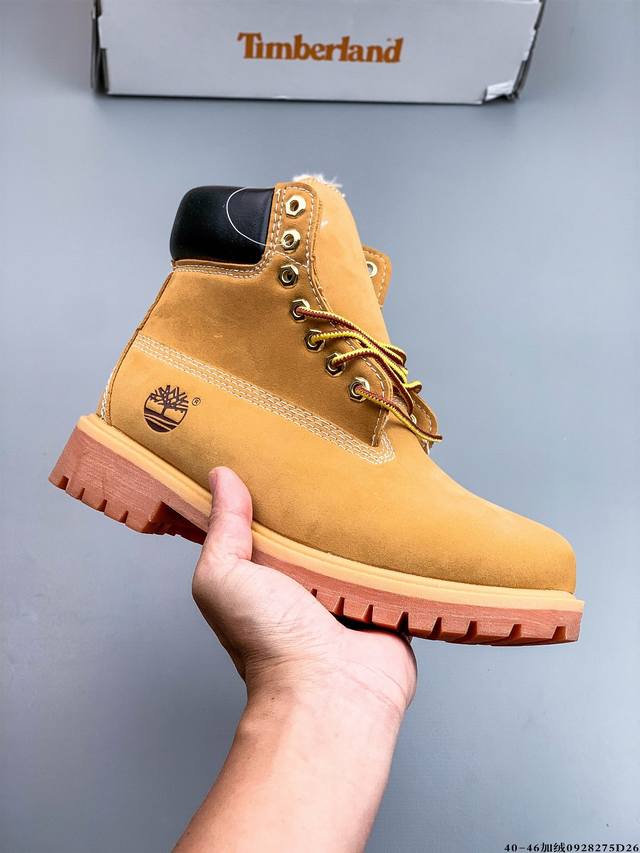 Plush style! Timberland Timberland OEM original quality classic high-top versat