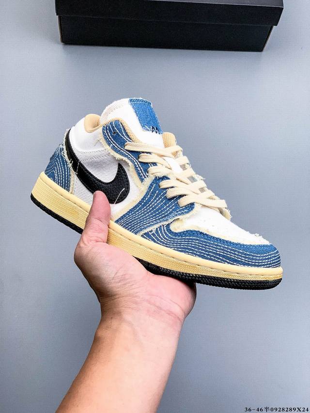 Company Level! Nike Air Jordan Low 1 Joe 1 low-top classic casual shoes 0928289